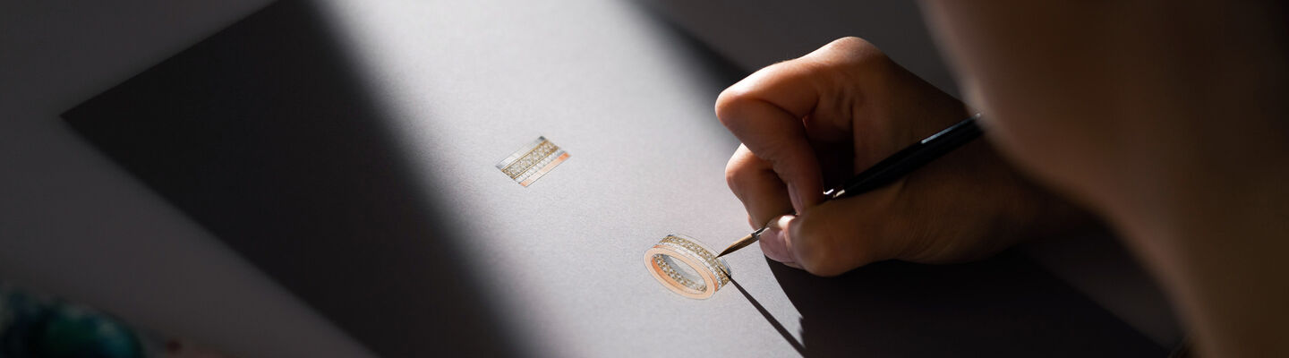 An illustration of the Birks Dare to Dream ring.